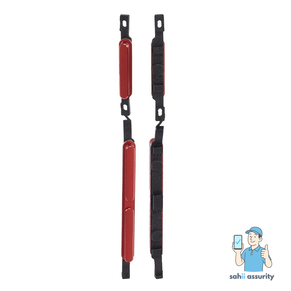 Volume Side Button Outer for Xiaomi Pocophone F1 Red